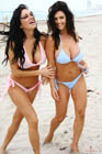 Denise Milani and Nadia Pic 1