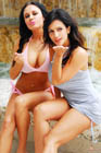 Denise Milani and Nadia Pic 5