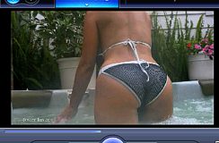 Denise Milani Hot Tub Video Screenshot 4