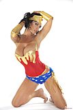 Denise Milani Wonder Woman Pic